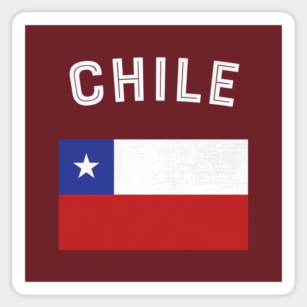 Chile Flag Sticker by phenomad